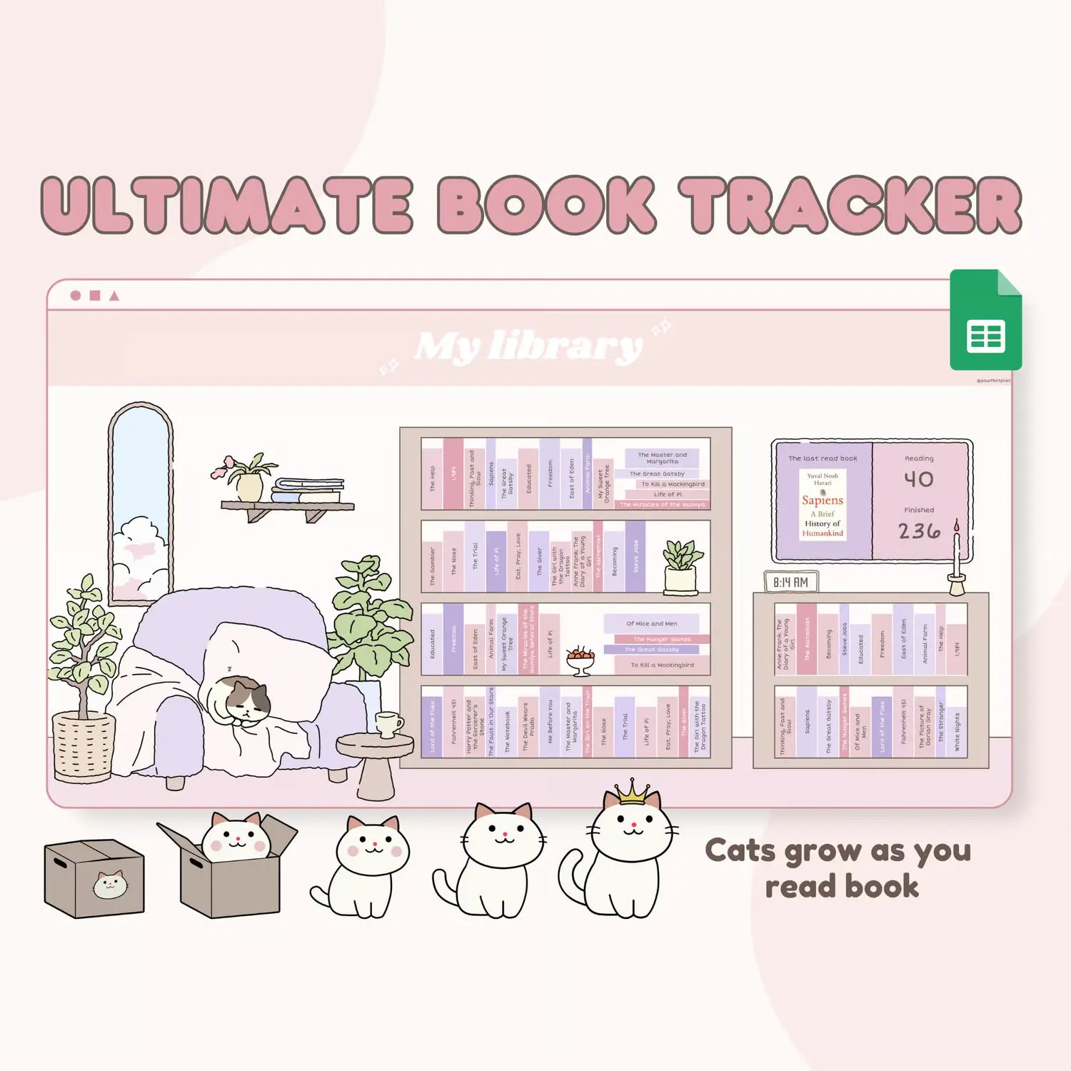 🩷 Ultimate Book Tracker