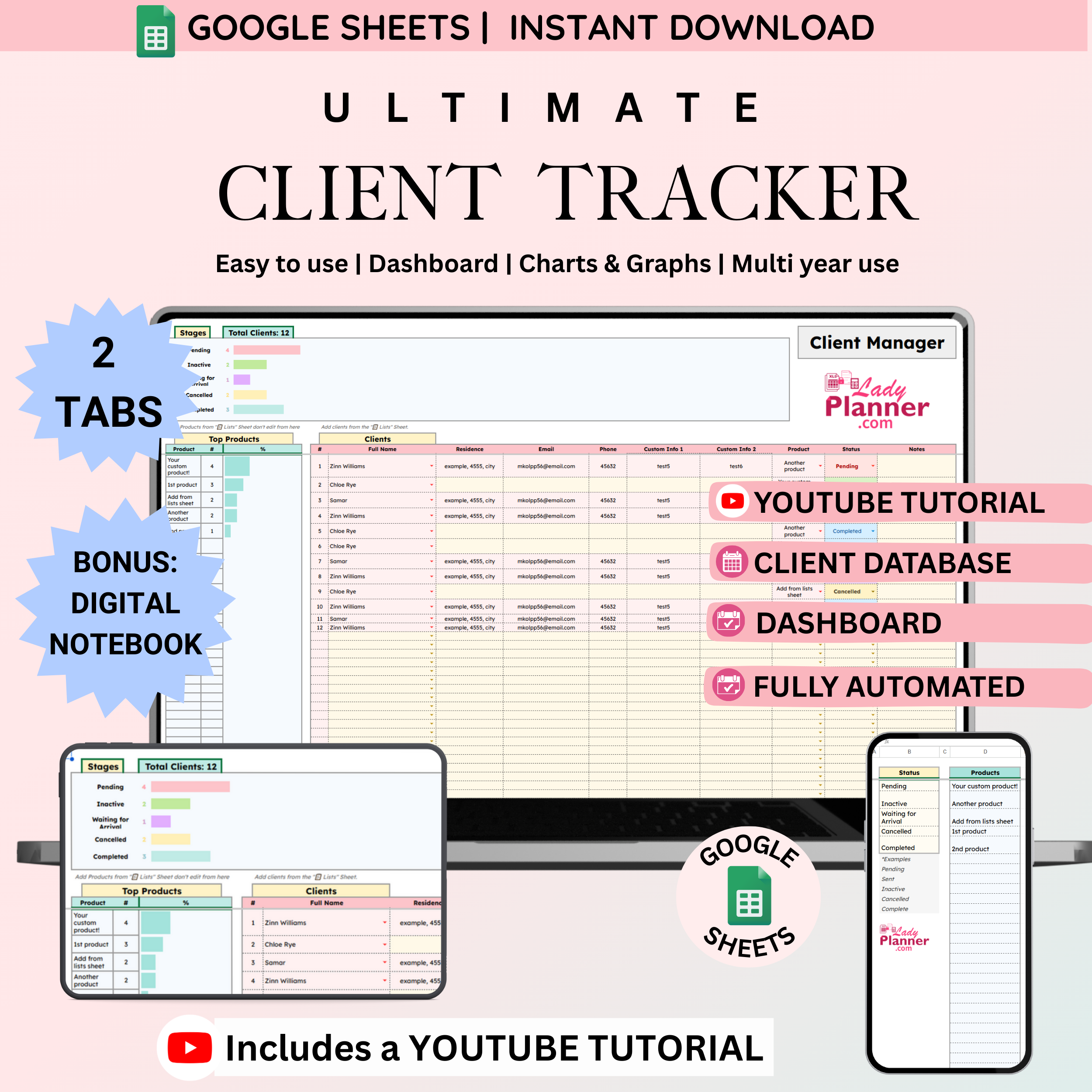 Ultimate Client Tracker