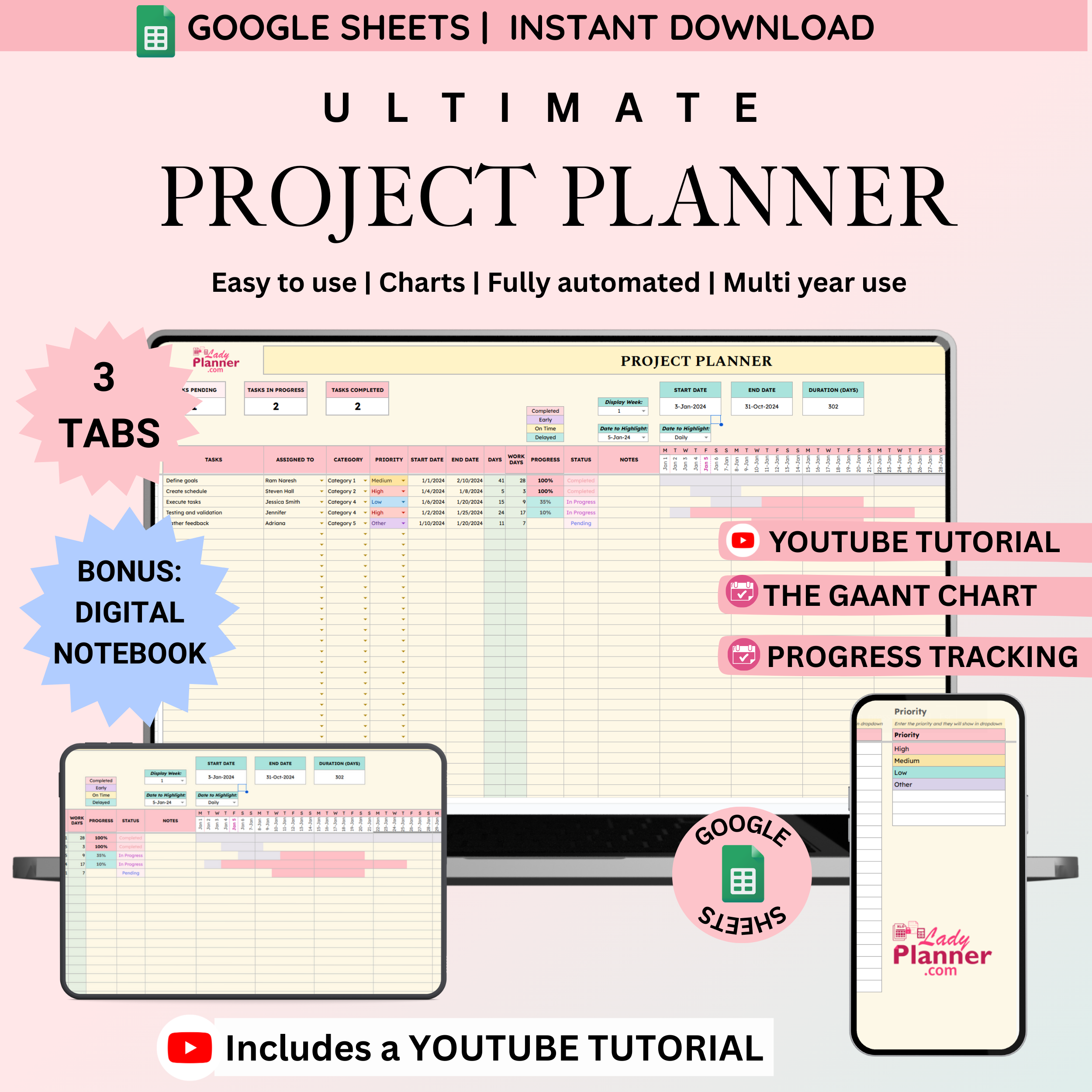 Ultimate Project Planner