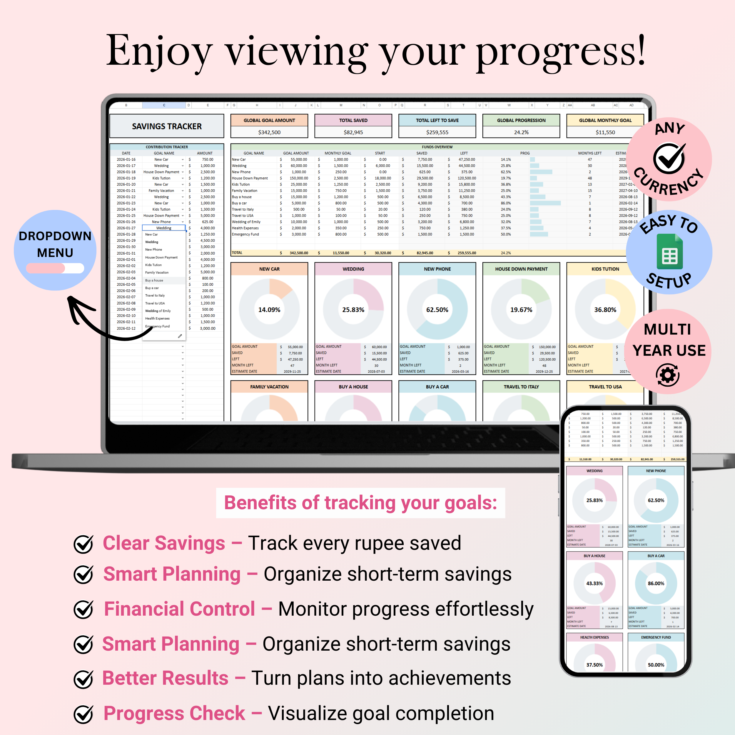Ultimate Savings Tracker