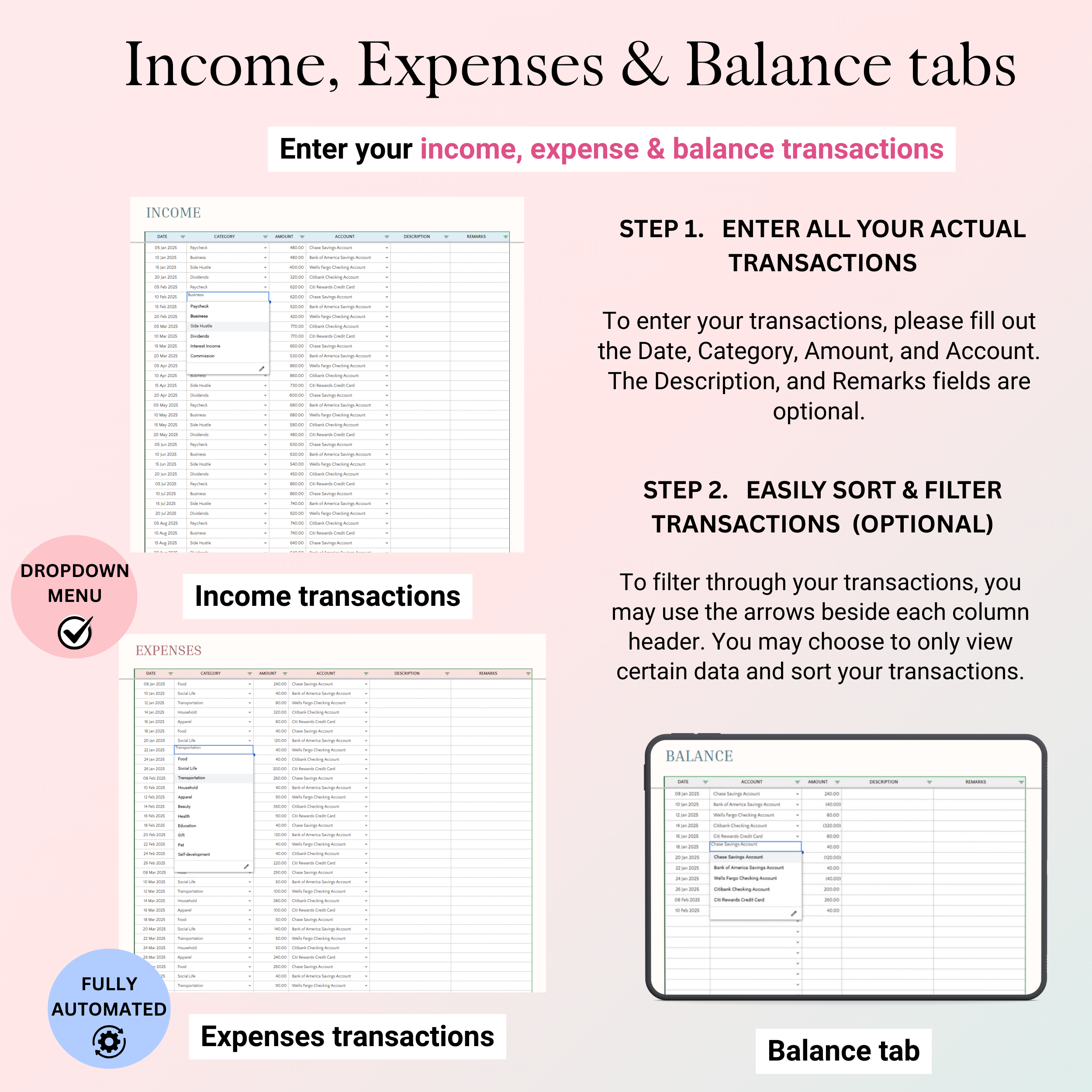 Ultimate Income & Expense Tracker