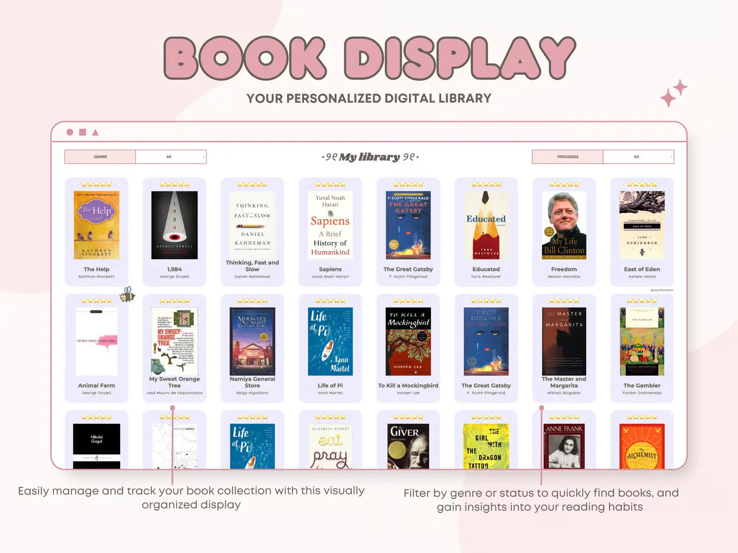 🩷 Ultimate Book Tracker