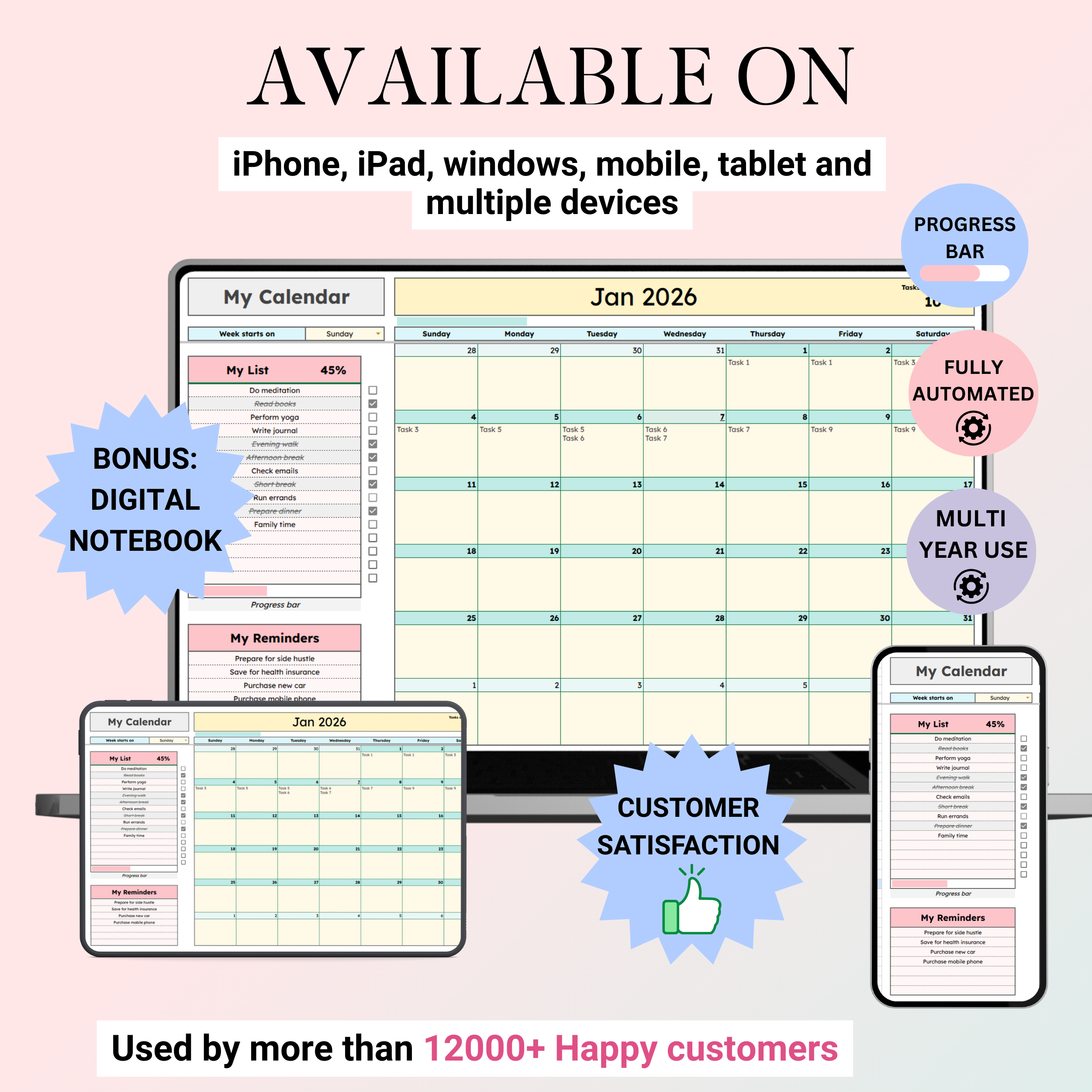 Ultimate Automated Calender