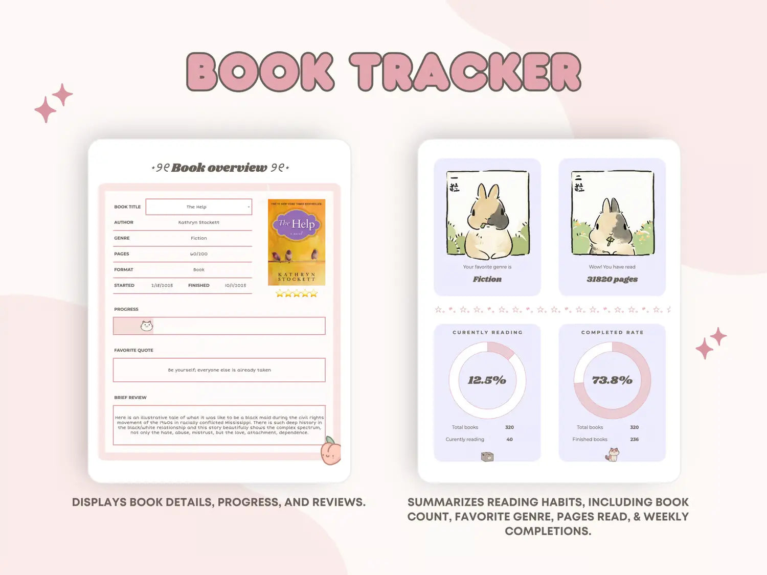 🩷 Ultimate Book Tracker