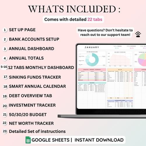 Ultimate Annual Budget Tracker
