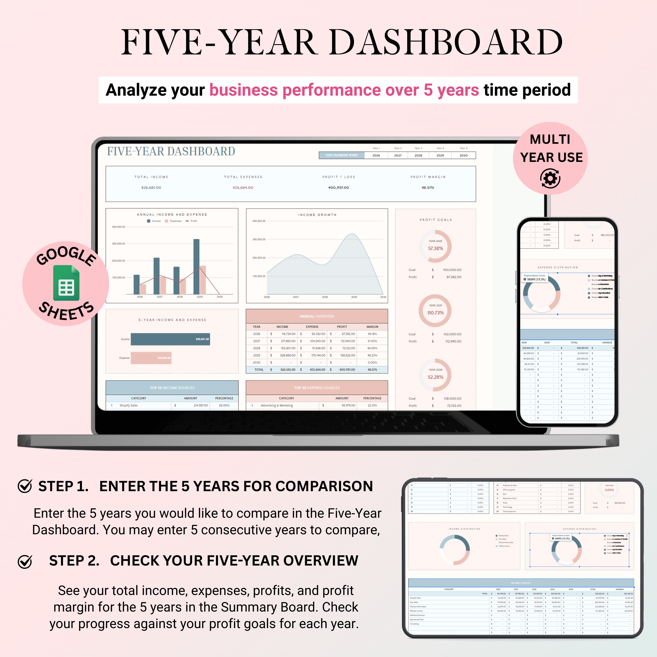 Ultimate Small Book-Keeping Tracker