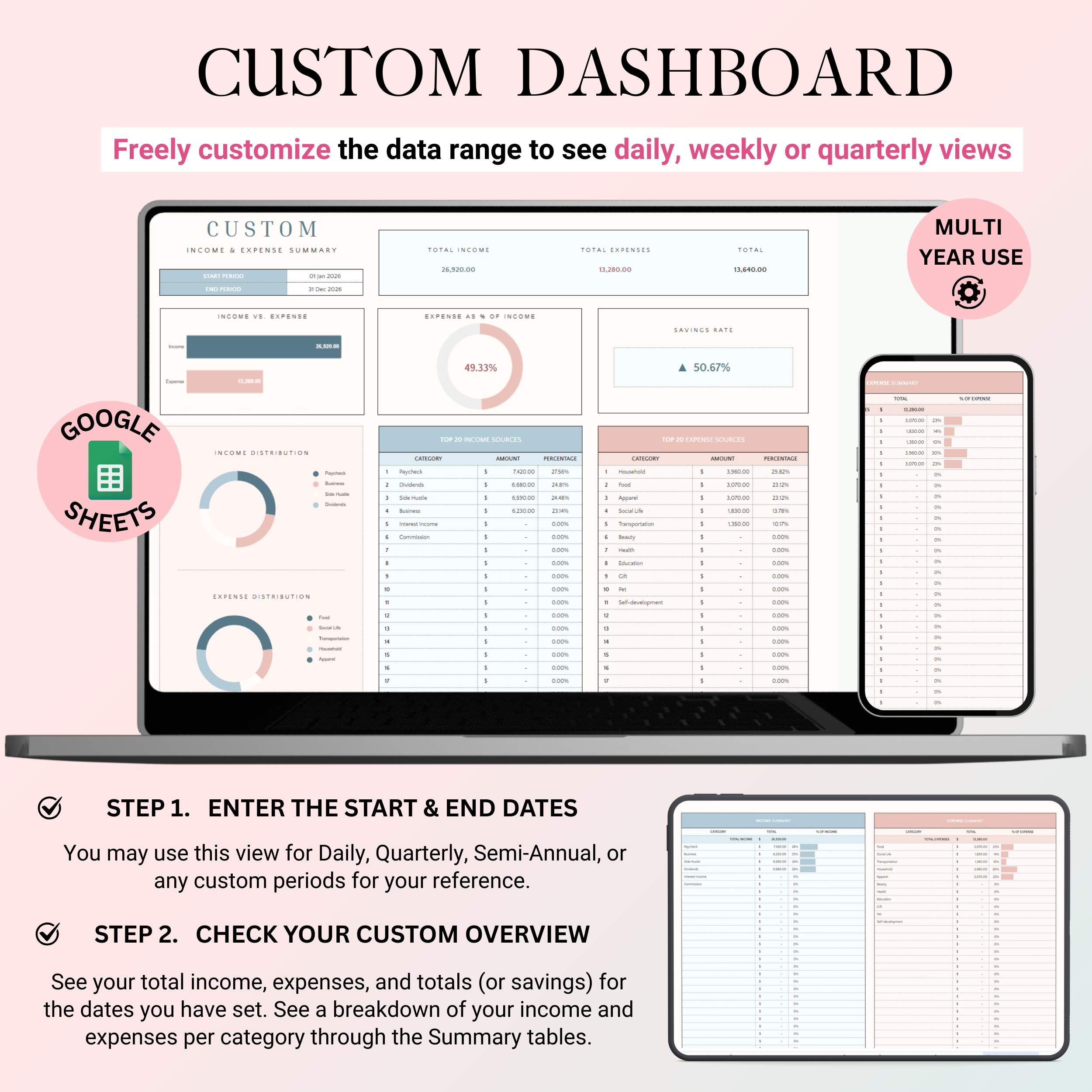 Ultimate Income & Expense Tracker