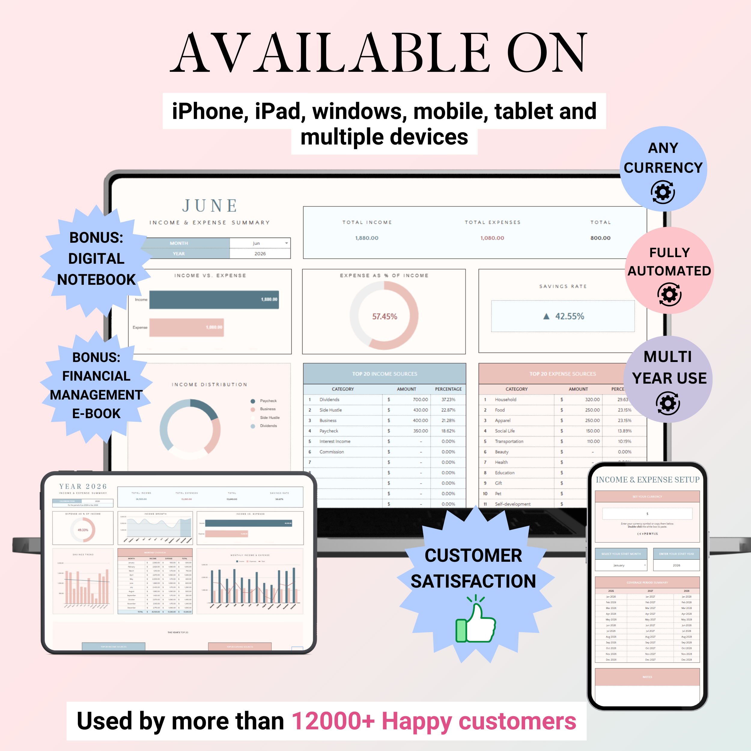 Ultimate Income & Expense Tracker