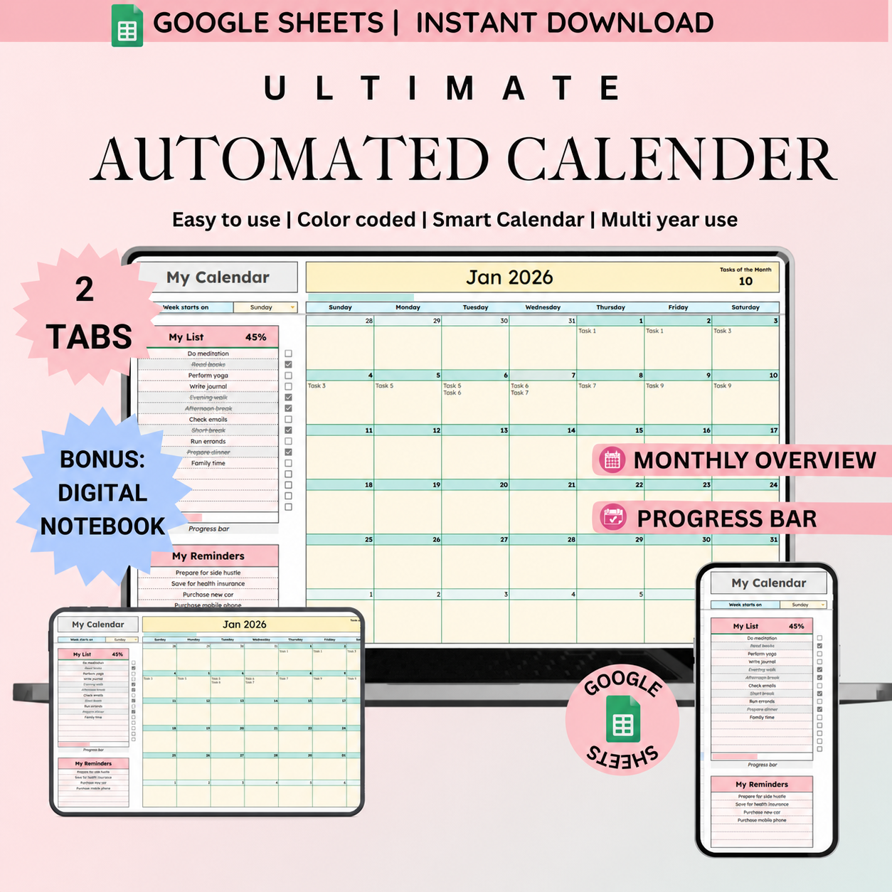 Ultimate Automated Calender