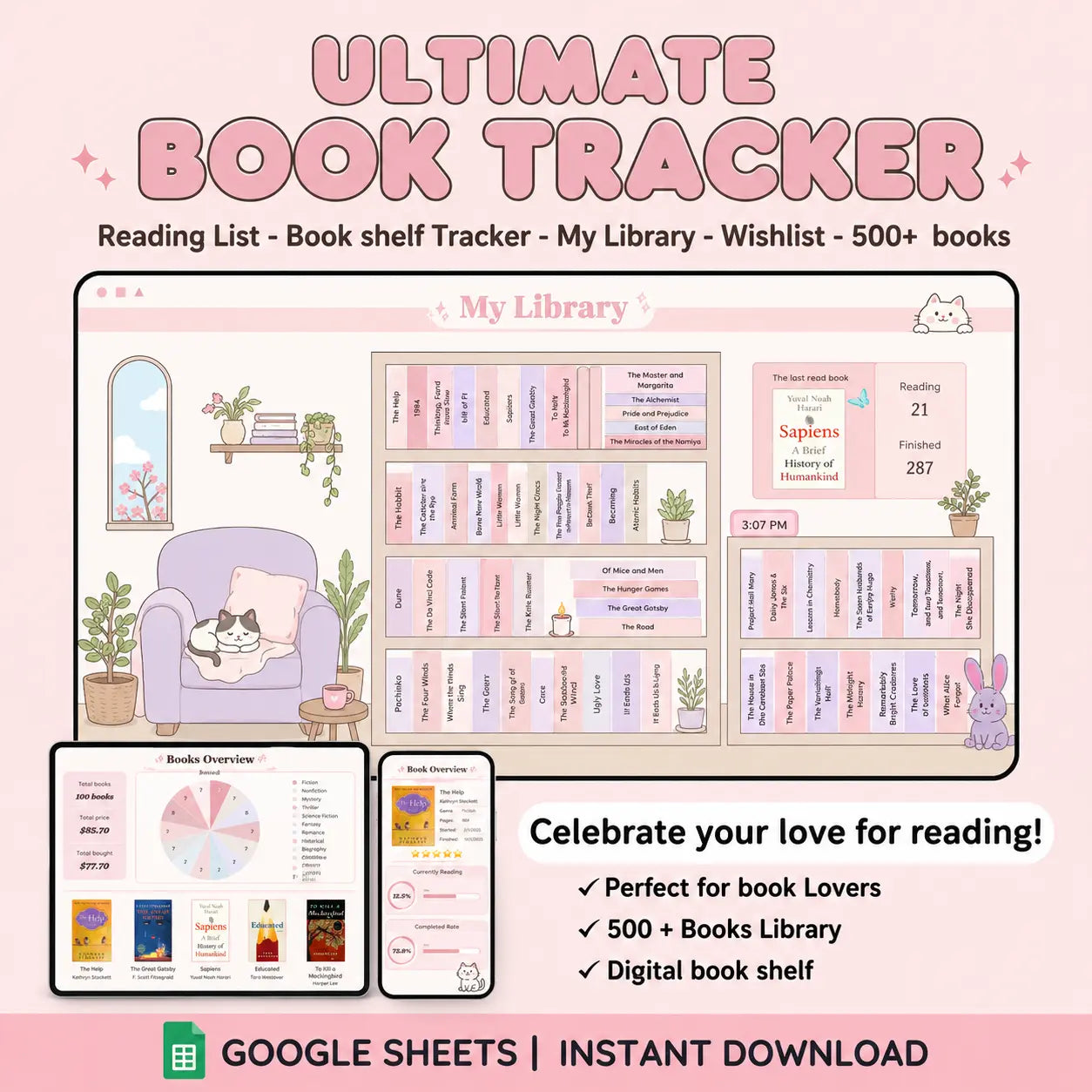 🩷 Ultimate Book Tracker