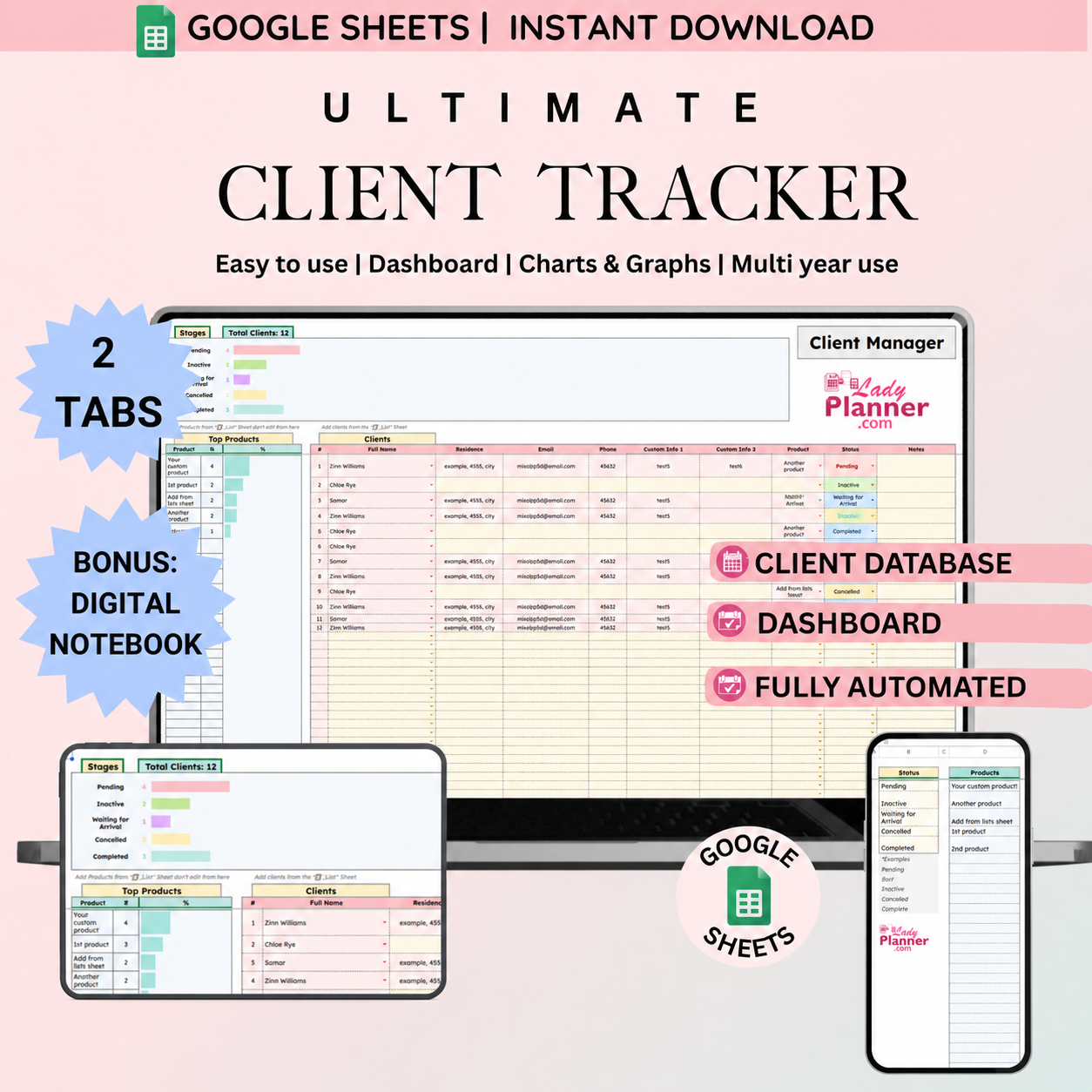 Ultimate Client Tracker