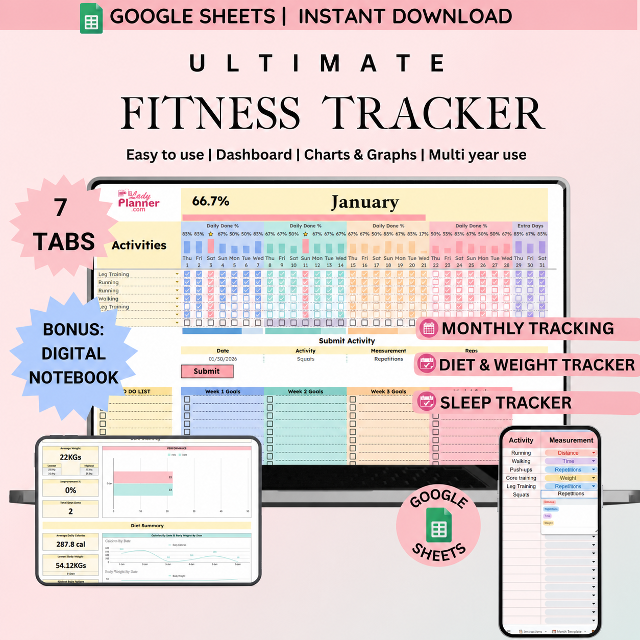 Ultimate Fitness Tracker