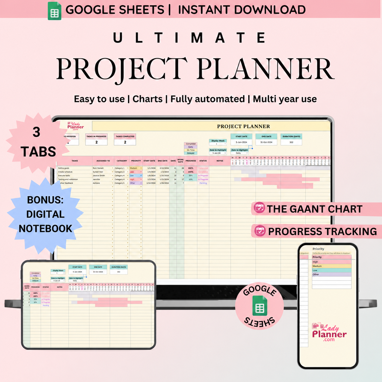 Ultimate Project Planner